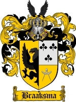 Braaksma coat of arms family crest download