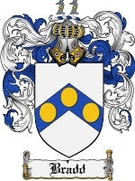 Bradd coat of arms family crest download