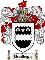 Bradleigh coat of arms family crest download