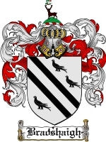 Bradshaigh coat of arms family crest download