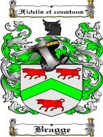 Bragge coat of arms family crest download