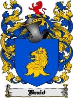 Braid coat of arms family crest download