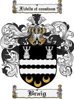 Braig coat of arms family crest download