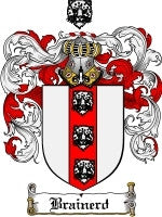 Brainerd coat of arms family crest download