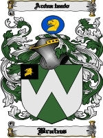 Brains coat of arms family crest download