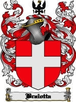 Braiotta coat of arms family crest download