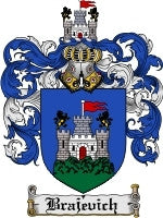 Brajevich coat of arms family crest download