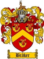 Braker coat of arms family crest download