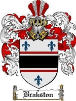 Brakston coat of arms family crest download