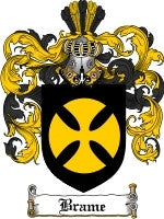 Brame coat of arms family crest download