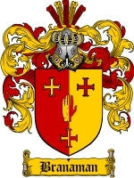 Branaman coat of arms family crest download