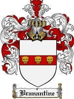 Branantine coat of arms family crest download
