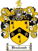 Brancomb coat of arms family crest download