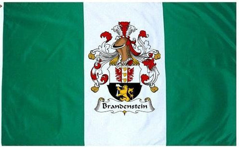 Brandenstein family crest coat of arms flag