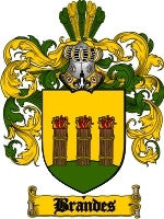 Brandes coat of arms family crest download