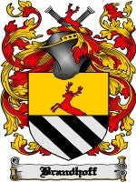 Brandhoff coat of arms family crest download