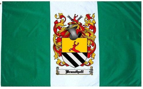 Brandhoff family crest coat of arms flag