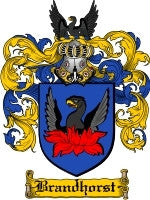 Brandhorst coat of arms family crest download