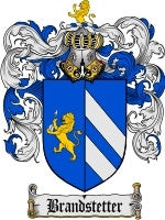 Brandstetter coat of arms family crest download