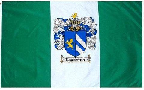 Brandstetter family crest coat of arms flag