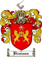 Brannen coat of arms family crest download