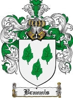 Brannis coat of arms family crest download
