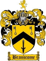 Branscome coat of arms family crest download