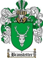 Branstetter coat of arms family crest download