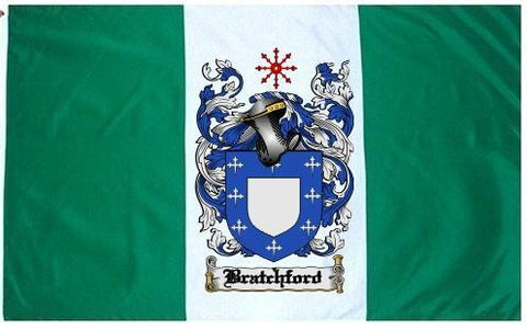 Bratchford family crest coat of arms flag