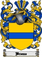 Brazee coat of arms family crest download