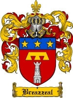 Breazzeal coat of arms family crest download