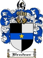 Bredner coat of arms family crest download