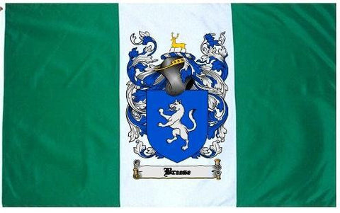 Breese family crest coat of arms flag