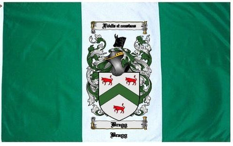 Bregg family crest coat of arms flag