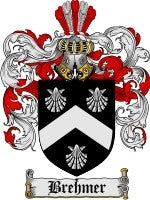 Brehmer coat of arms family crest download