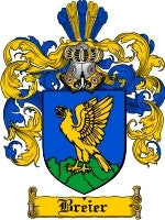 Breier coat of arms family crest download