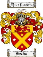 Breise coat of arms family crest download