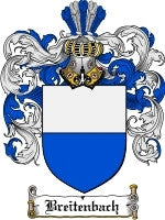 Breitenbach coat of arms family crest download