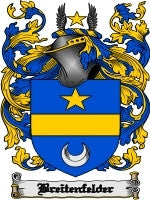 Breitenfelder coat of arms family crest download
