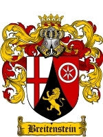 Breitenstein coat of arms family crest download