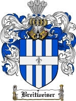 Breitweiser coat of arms family crest download