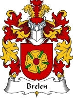 Brelen coat of arms family crest download