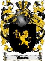Brems coat of arms family crest download