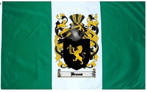 Brems family crest coat of arms flag