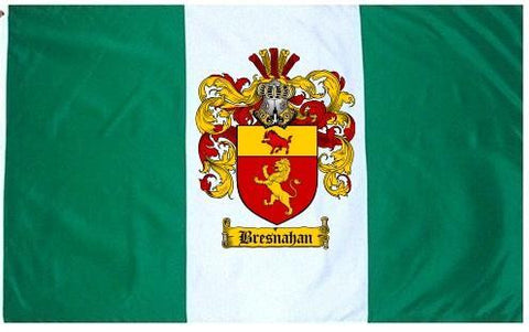 Bresnahan family crest coat of arms flag