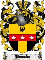 Bressler coat of arms family crest download