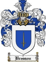 Bresson coat of arms family crest download