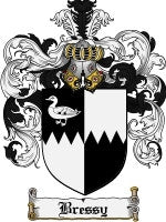 Bressy coat of arms family crest download