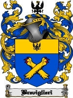 Breviglieri coat of arms family crest download