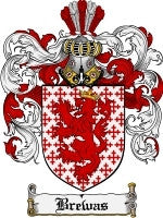 Brewas coat of arms family crest download